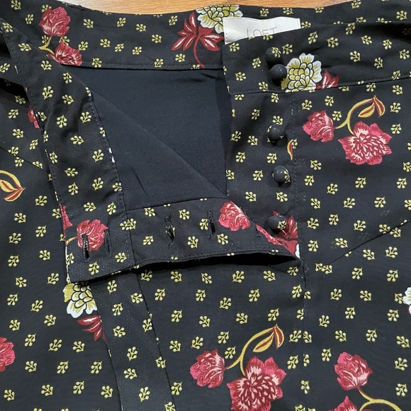 Loft Button Detail Skirt - Picture 6 of 7